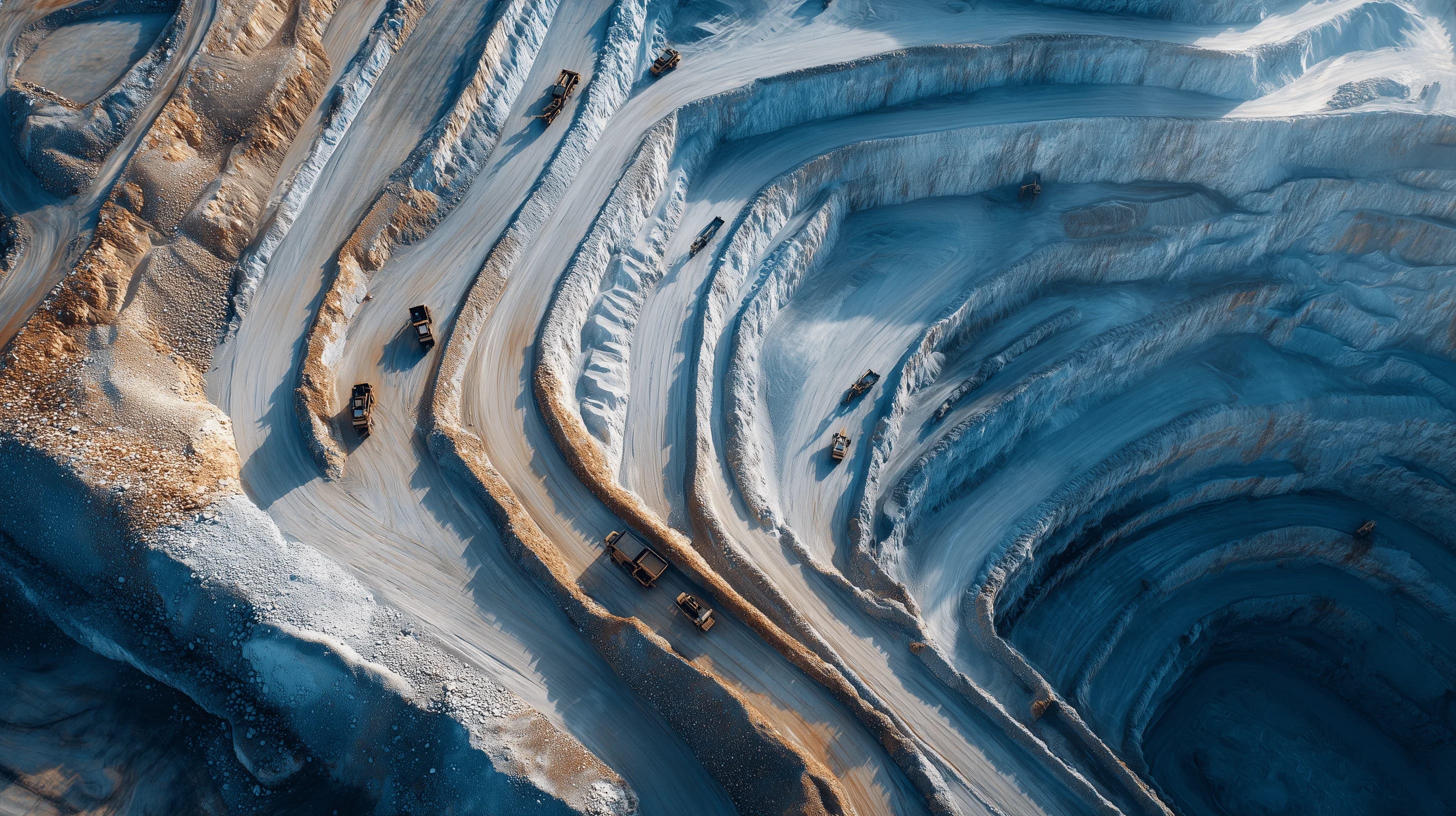 Mining operation at Meta Critical site